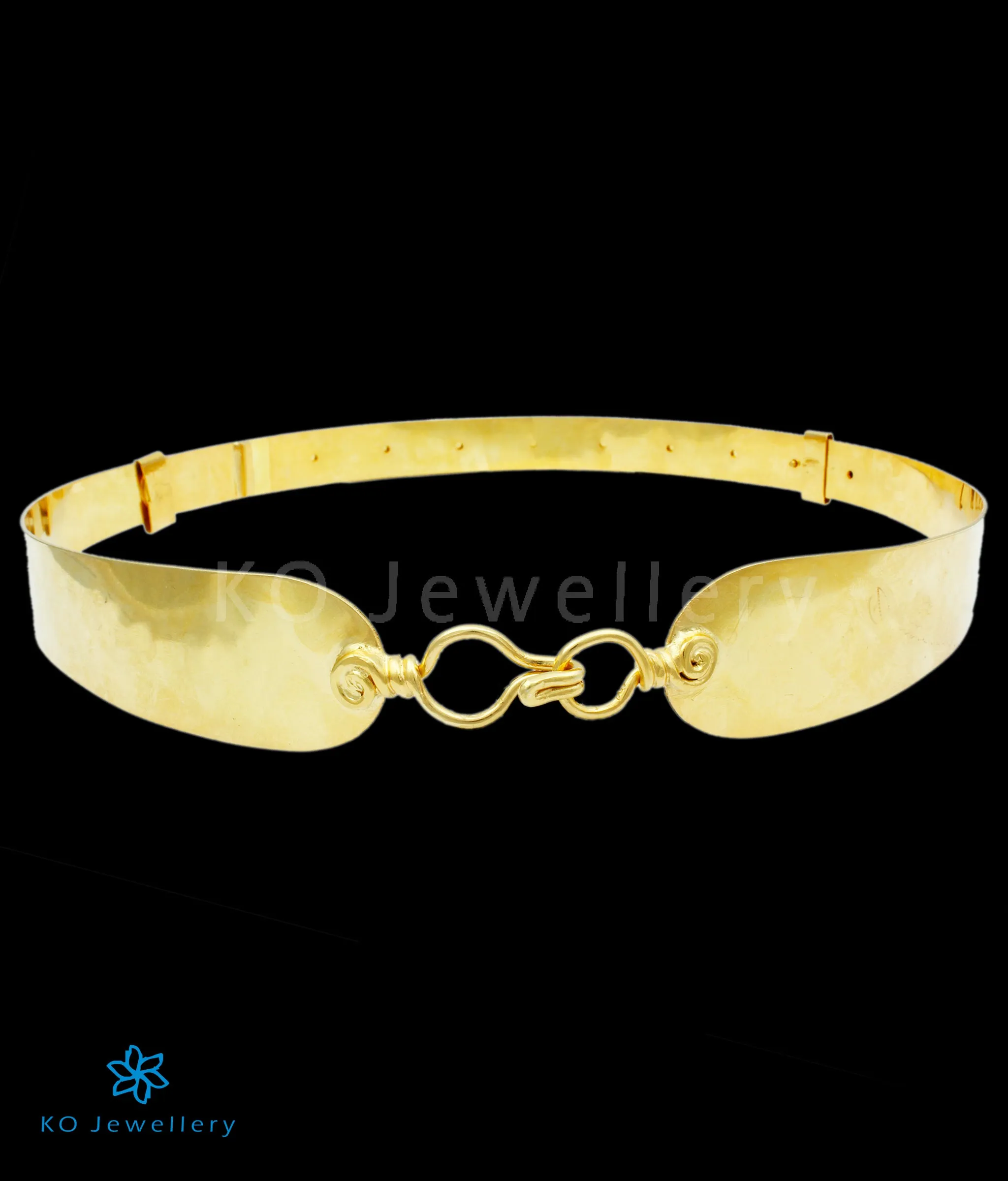 The Shringara Silver Oddiyanam Waist belt