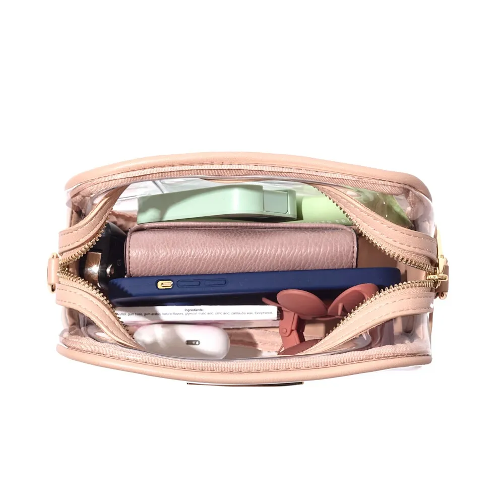 The Stadium Convertible Crossbody Blush
