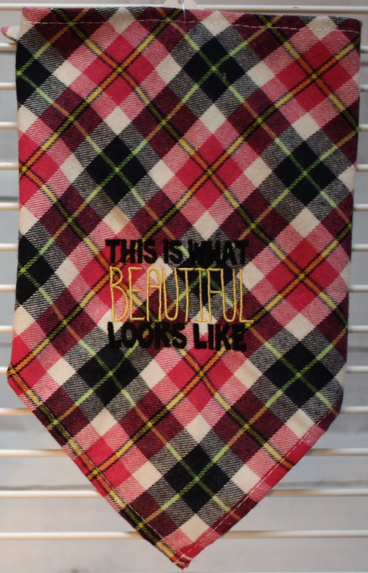 This is what Beautiful Looks Like Tie Bandana