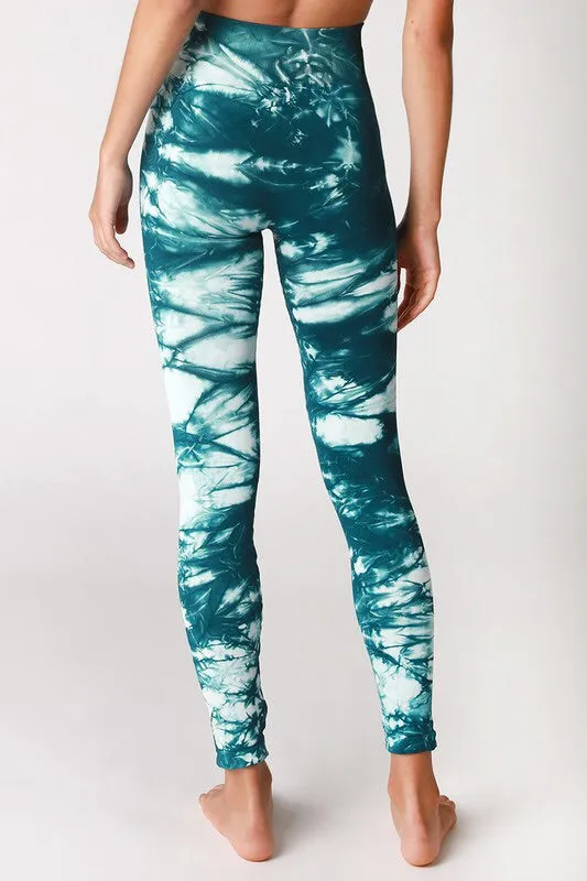 Tie Dye Crop Top & Leggings Set