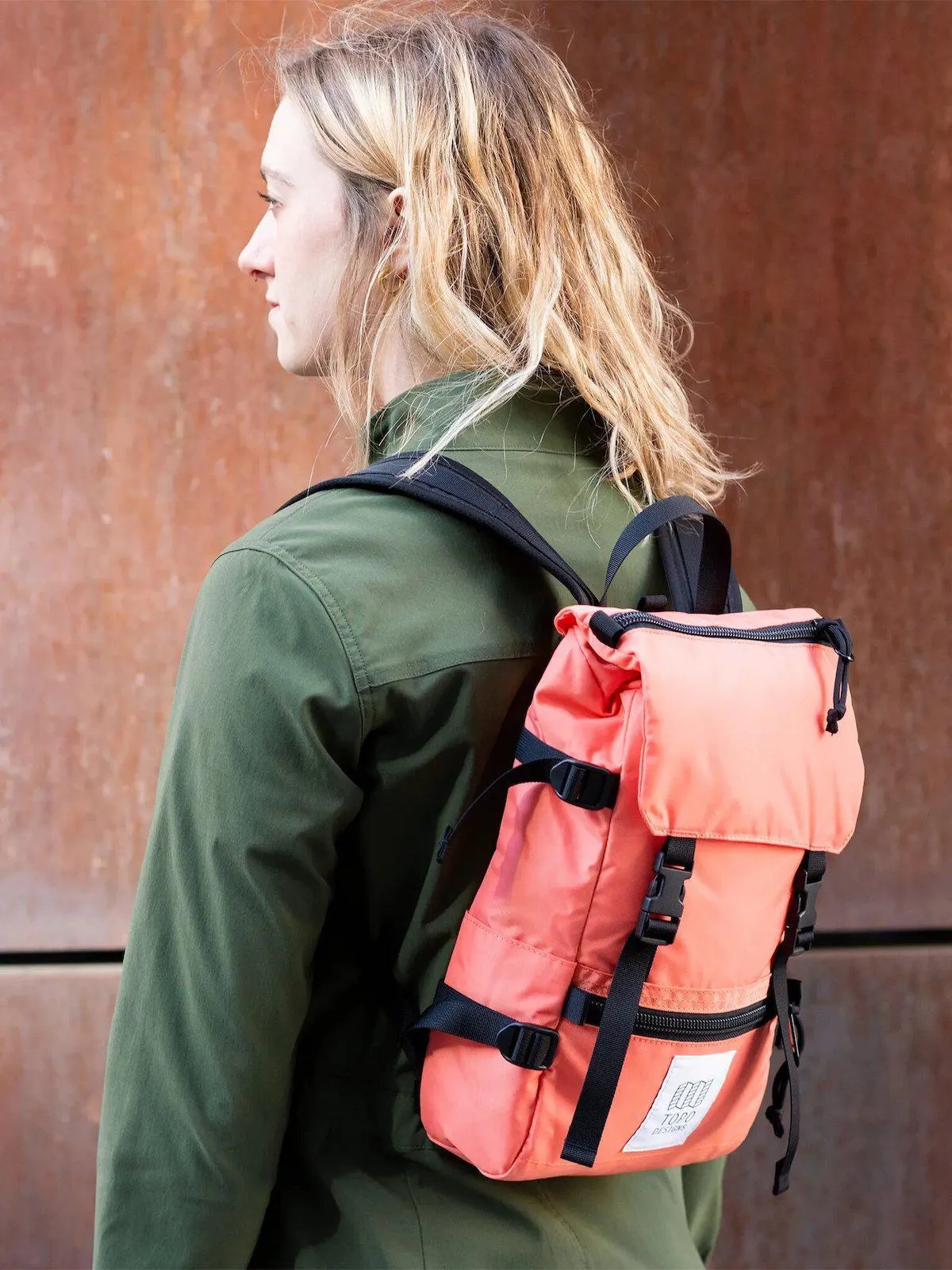 Topo Designs Rover Pack Mini Forest Canvas