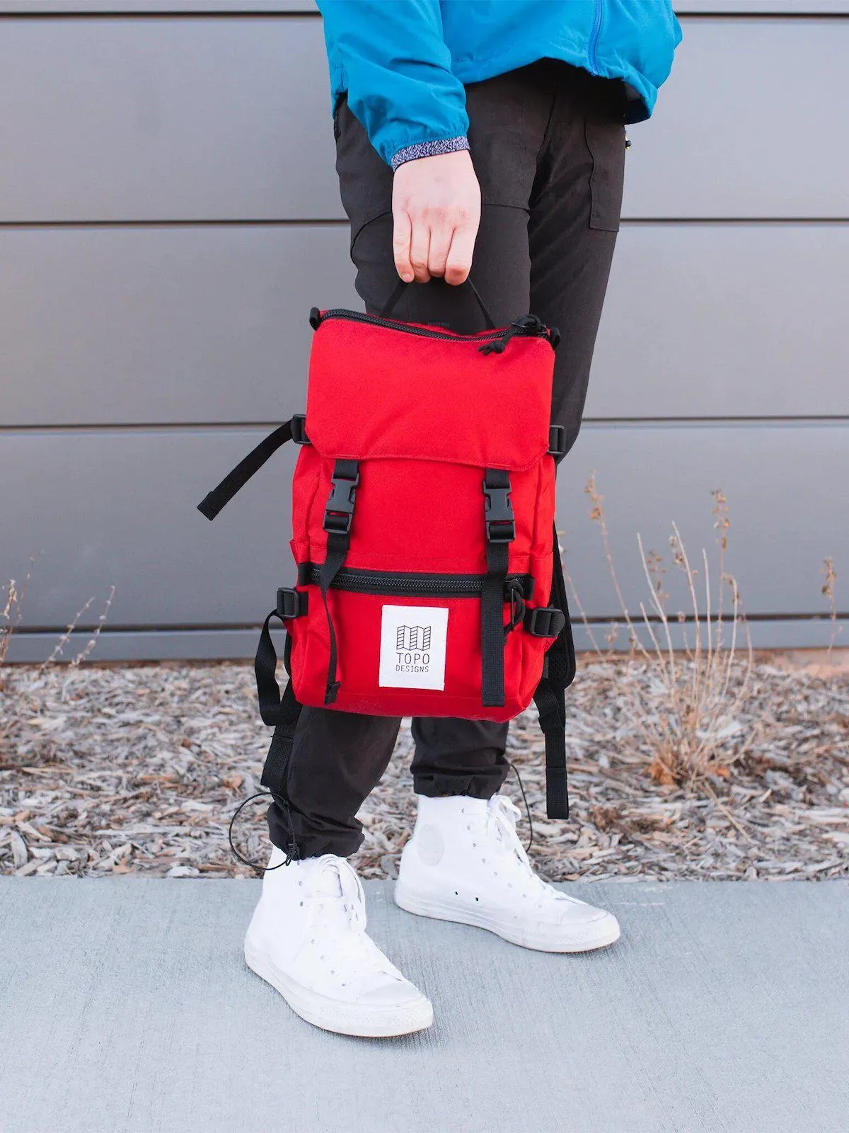 Topo Designs Rover Pack Mini Forest Canvas