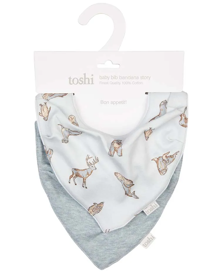 TOSHI BABY BANDANA BIB 2 PACK