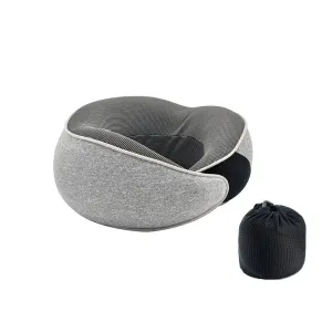 TravelNest | Ergonomic Memory Foam Travel Pillow