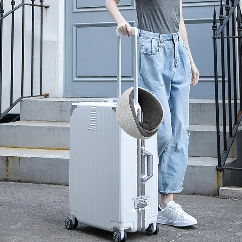 TravelNest | Ergonomic Memory Foam Travel Pillow