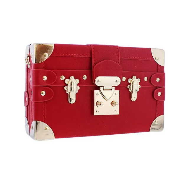 Treasure Clutch- Red