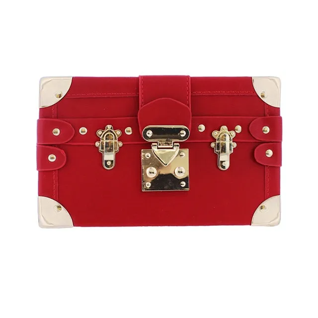 Treasure Clutch- Red