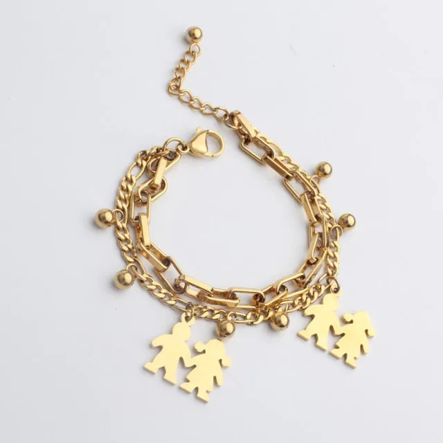 Tree Owl Charm Bracelet