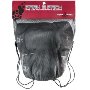 Triple 8 - Park 2 Pack Pad Set Black