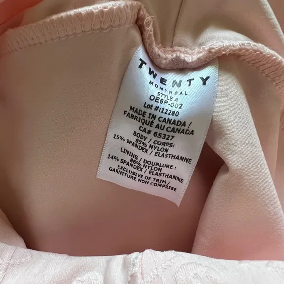 {Twenty Montreal} Brand New Flamingo 3D Activewear Biker Shorts