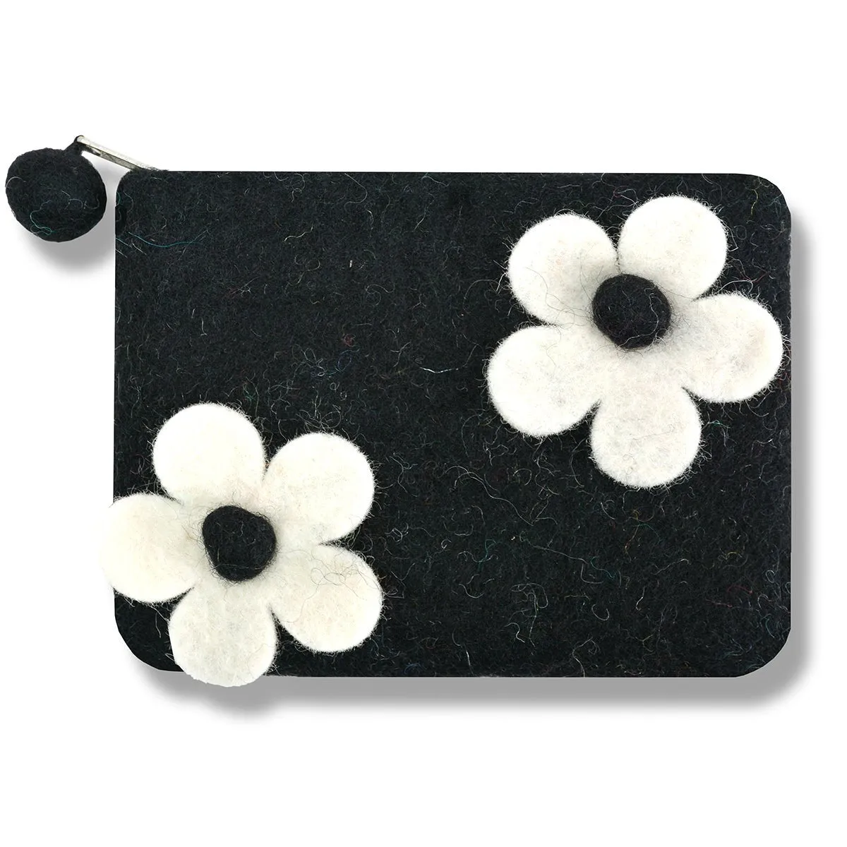 Two Flowers Coin Purse