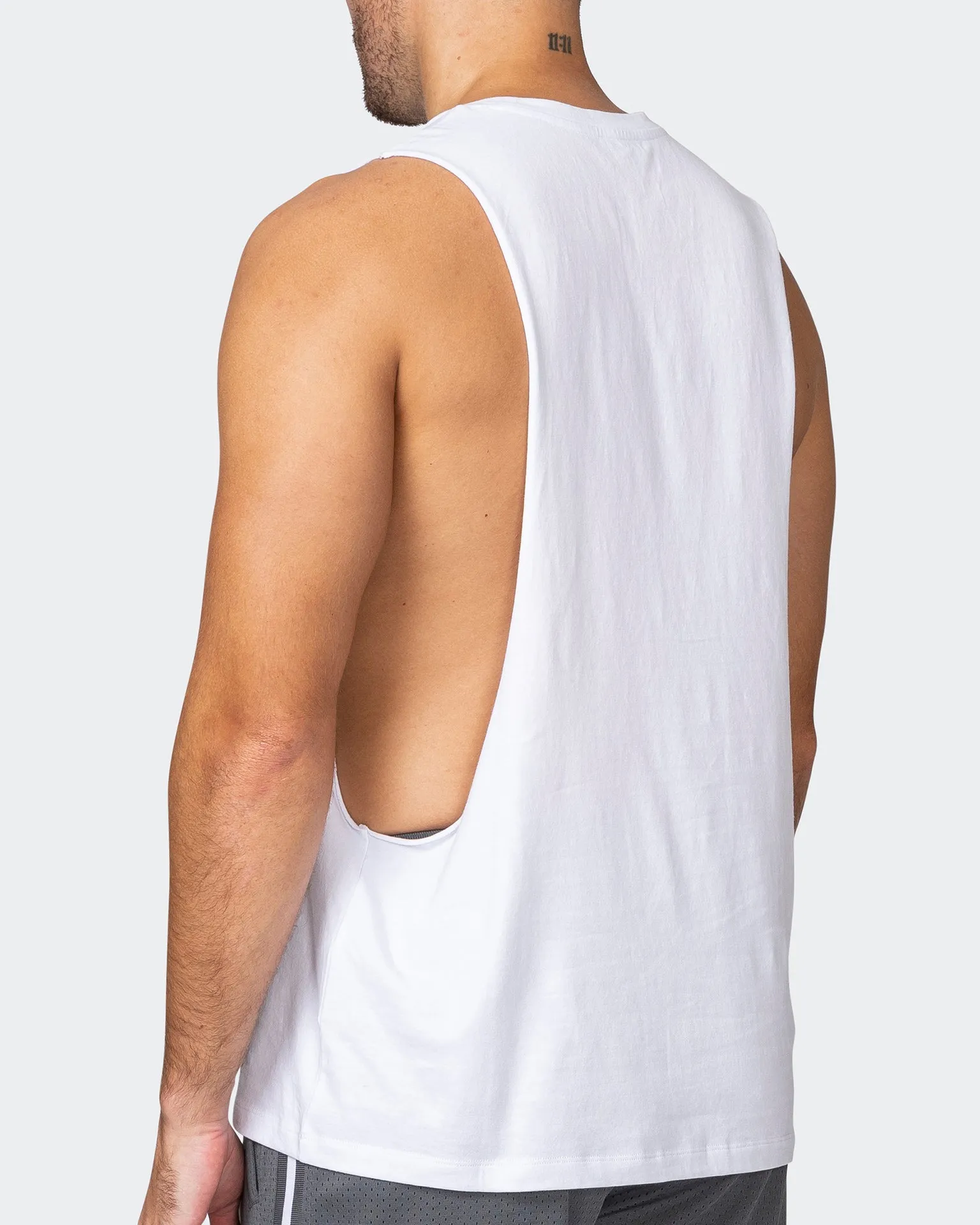 Ultra Drop Arm Tank - White