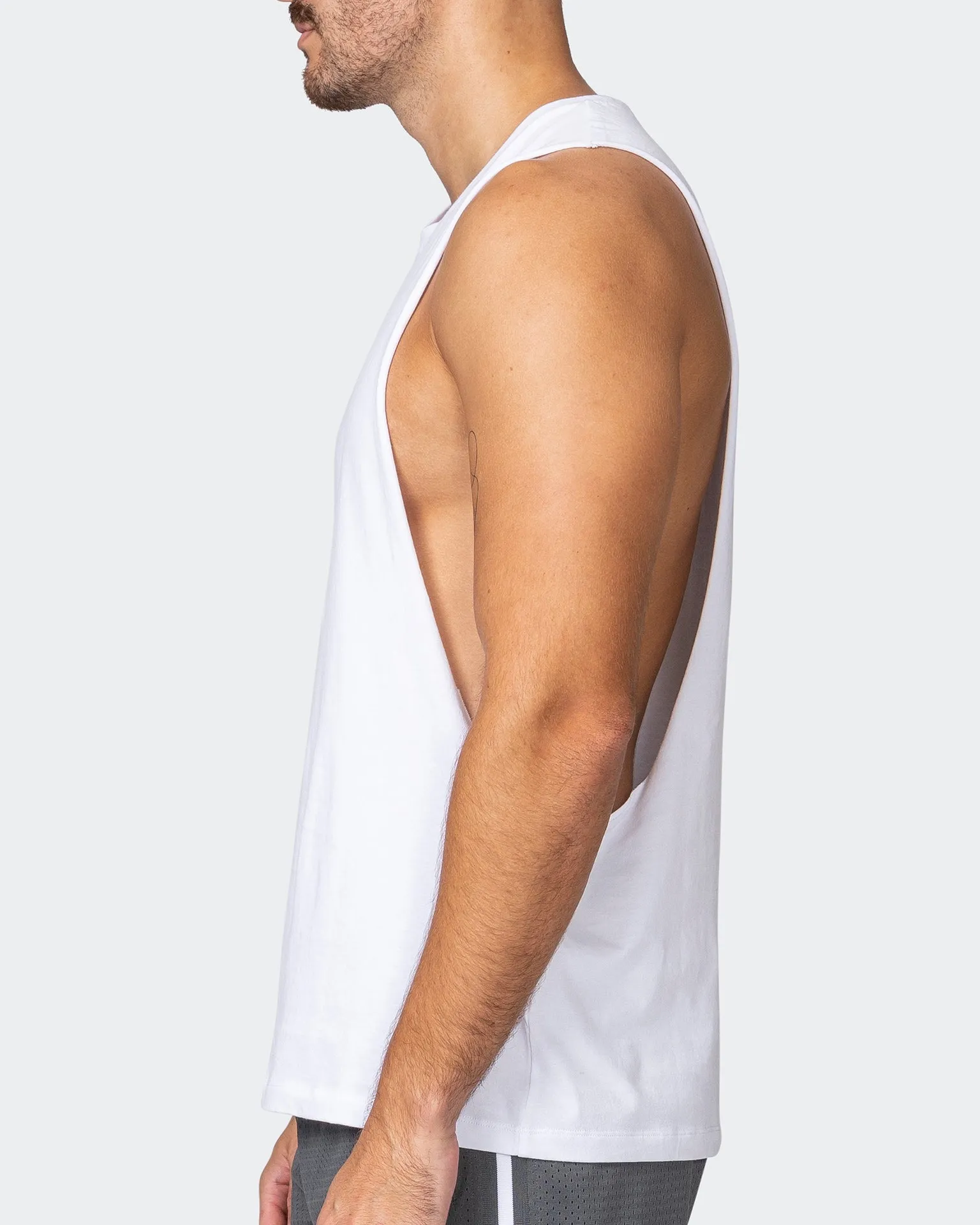 Ultra Drop Arm Tank - White