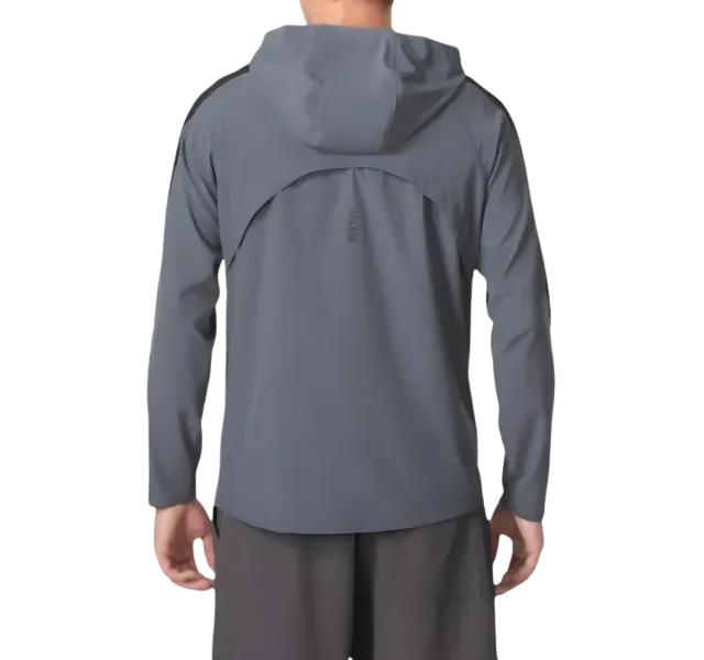 Under Armour "Out Run The Storm" Running Jacket - Grey/Black