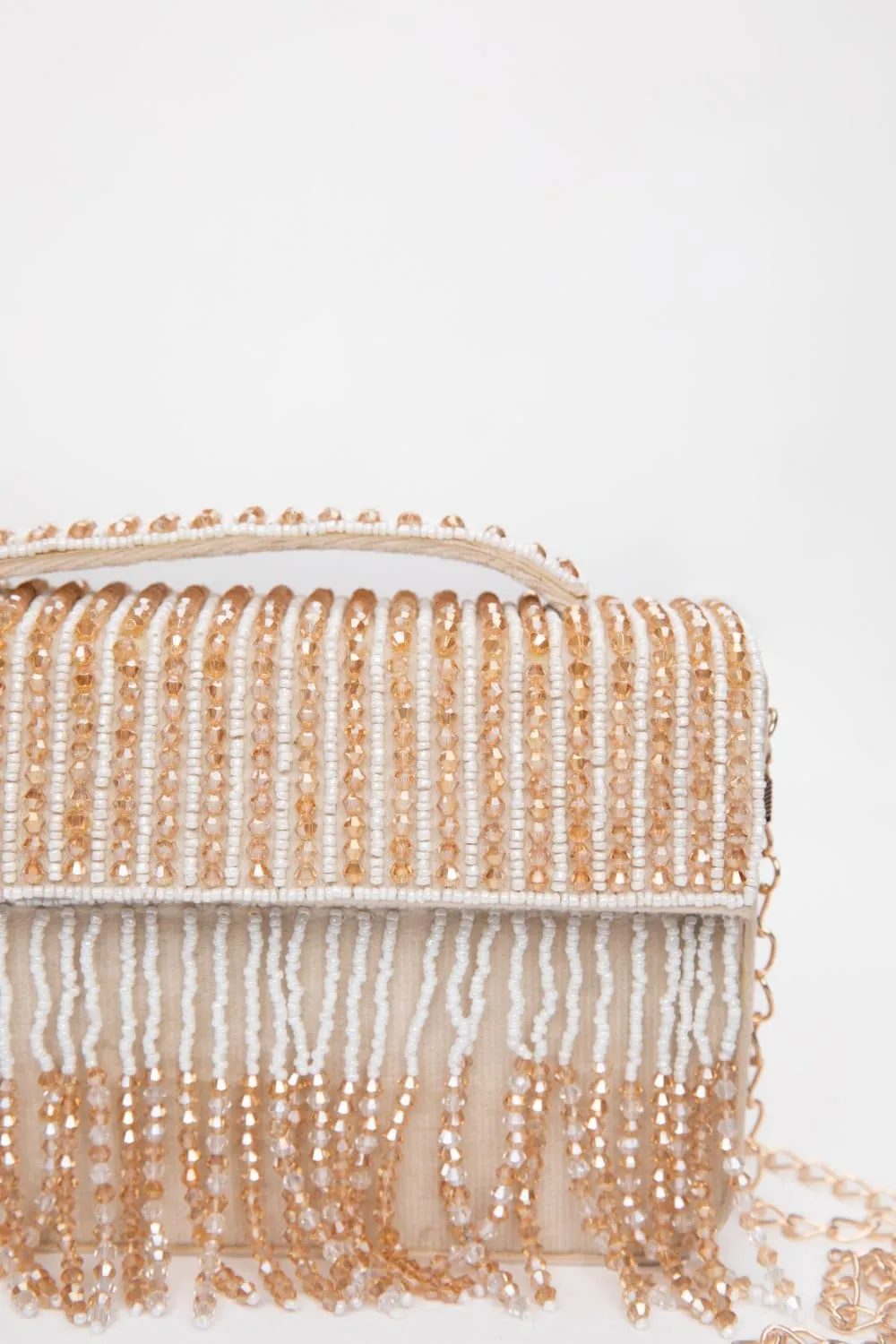 Unique Women'S Designer Suede Embroidery Flap Clutch