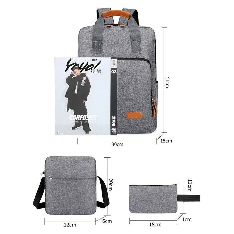 Unisex Oxford Business Backpack – Sleek & Functional for Everyday Use