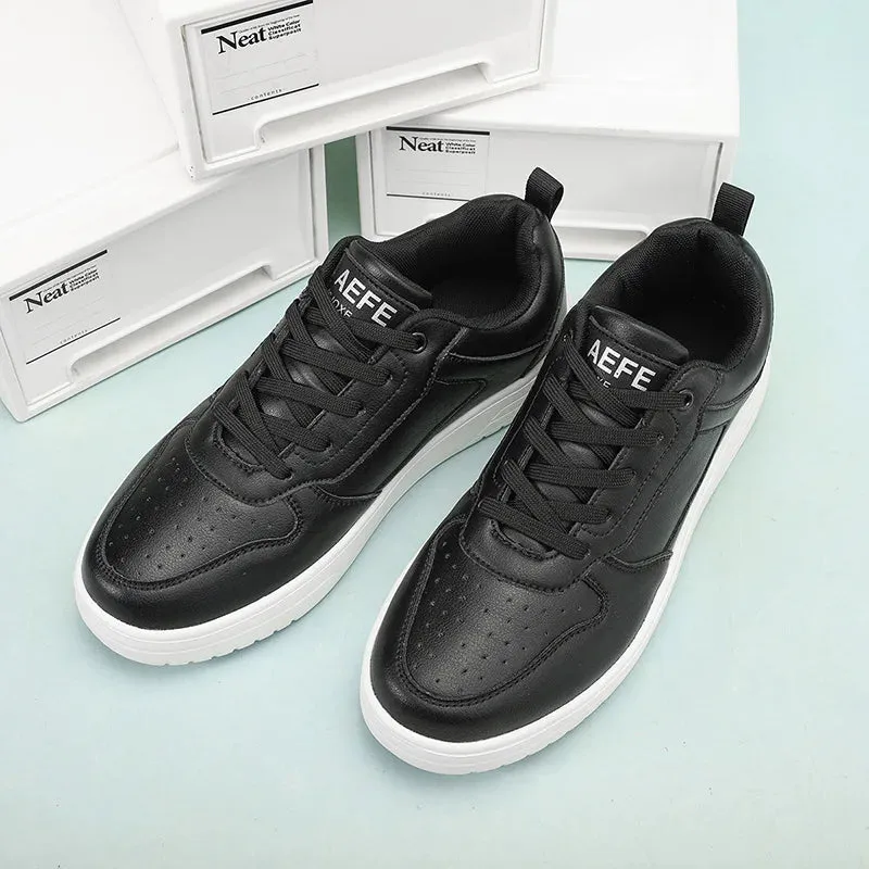 UrbanSteps Herren Casual Board Schuhe in Hellweiß