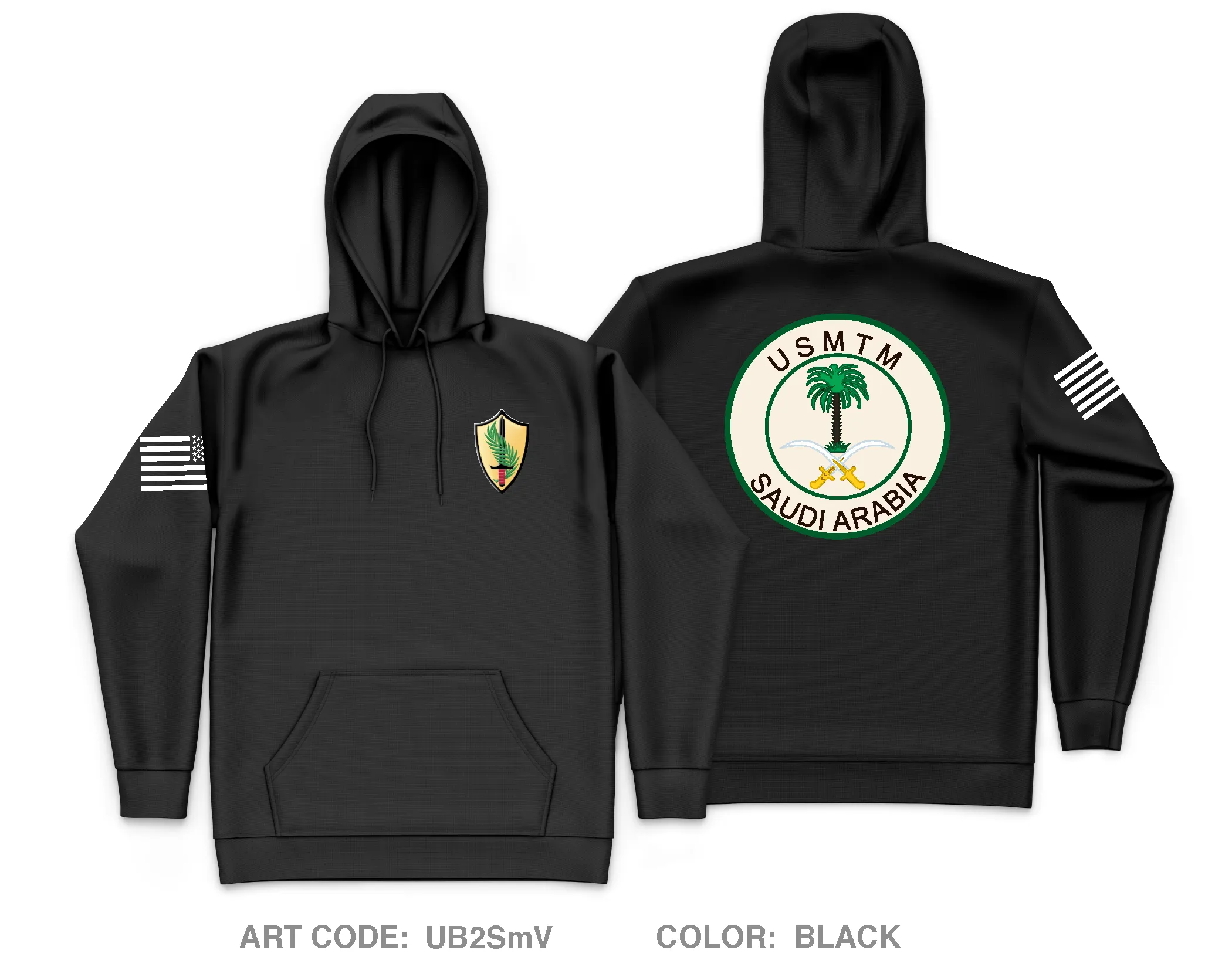 USMTM Core Men's Hooded Performance Sweatshirt - UB2SmV