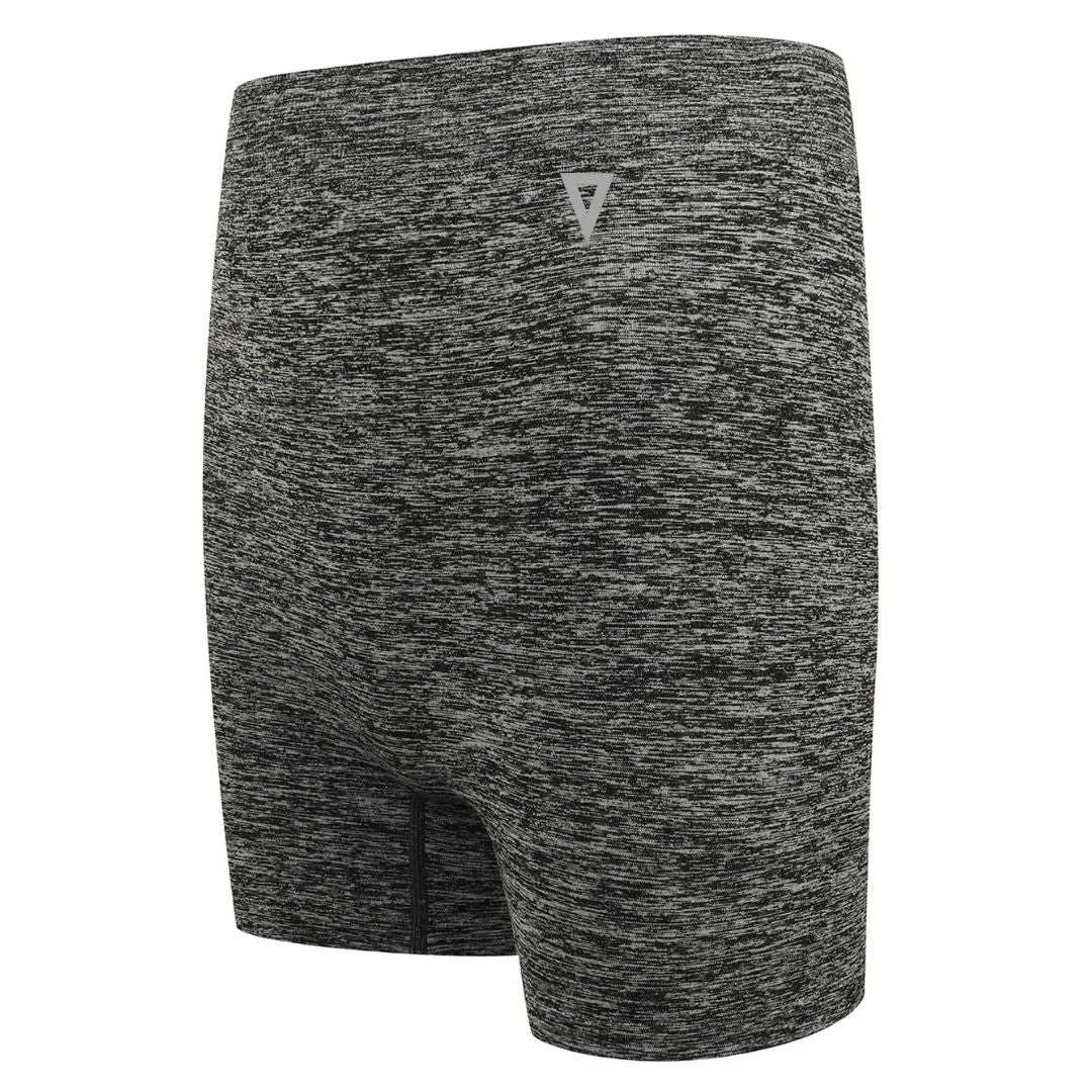 Validate Seamless Shorts Dark Grey Marl