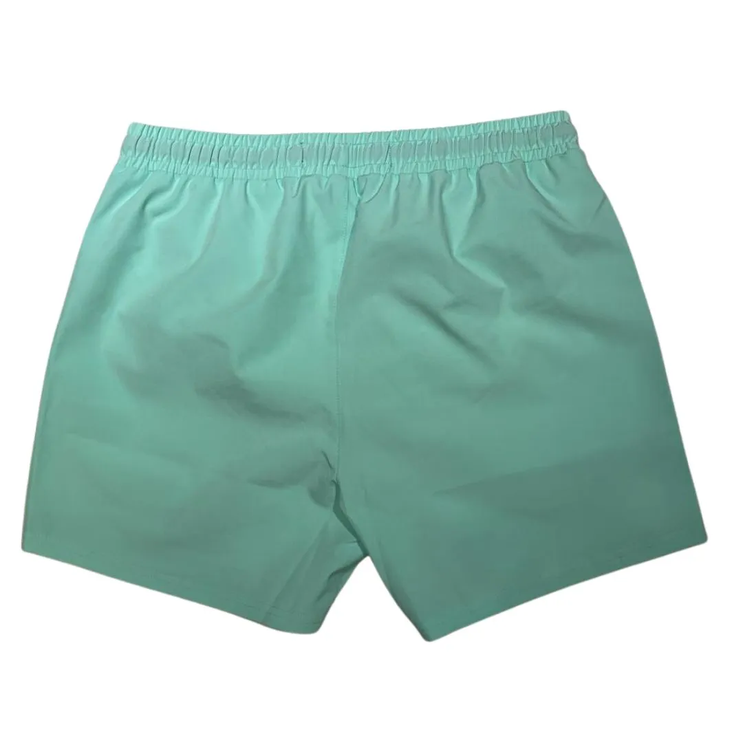 Validate Tape Detail Stretch Swim Short Mint