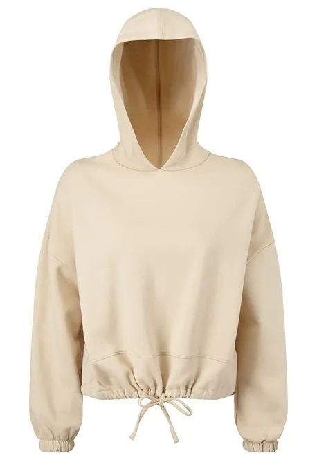 Validate  Women's TriDri Cropped Hoody Nude