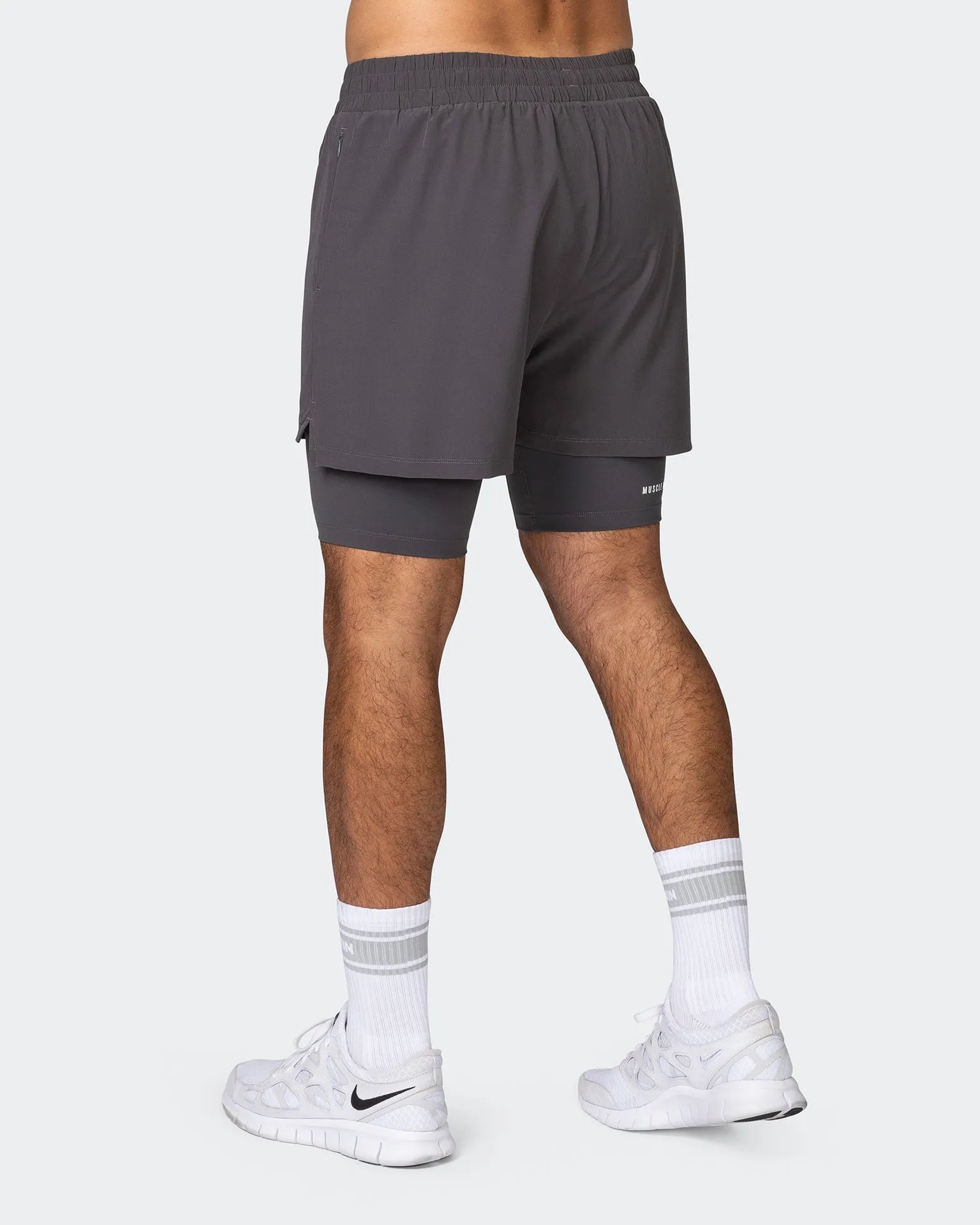 Vigour Training 3" Shorts - Graphite