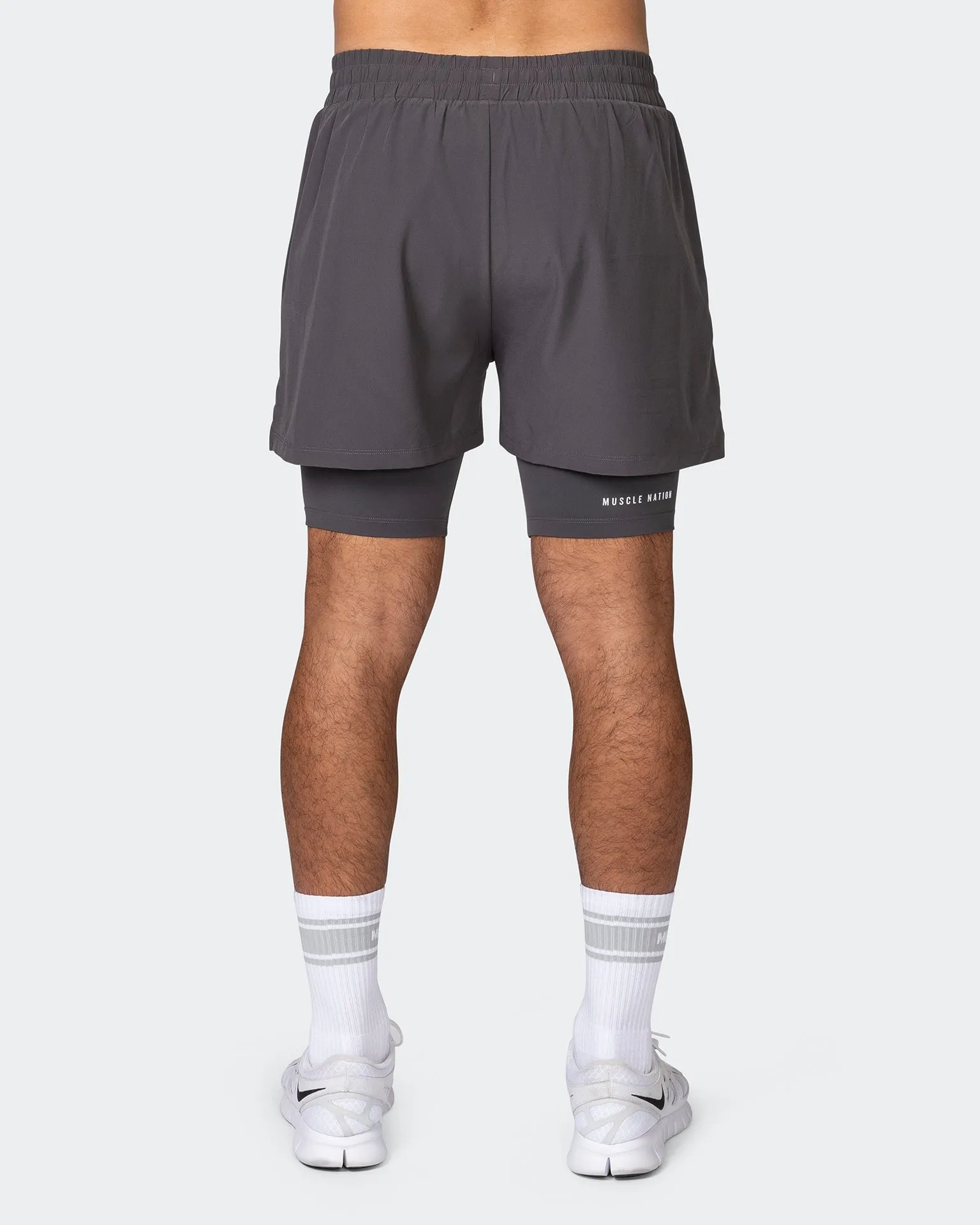 Vigour Training 3" Shorts - Graphite