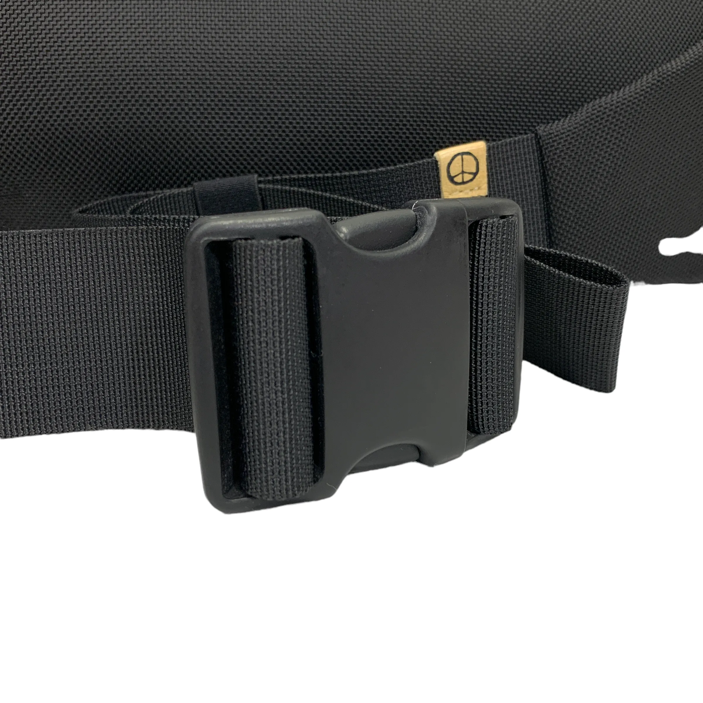 Visvim Ballistic Lumbar Mini Waist Shoulder Bag Black