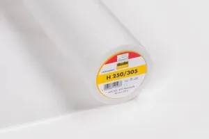 Vlieseline Fusible Interfacing - H250/305 - Firm - White