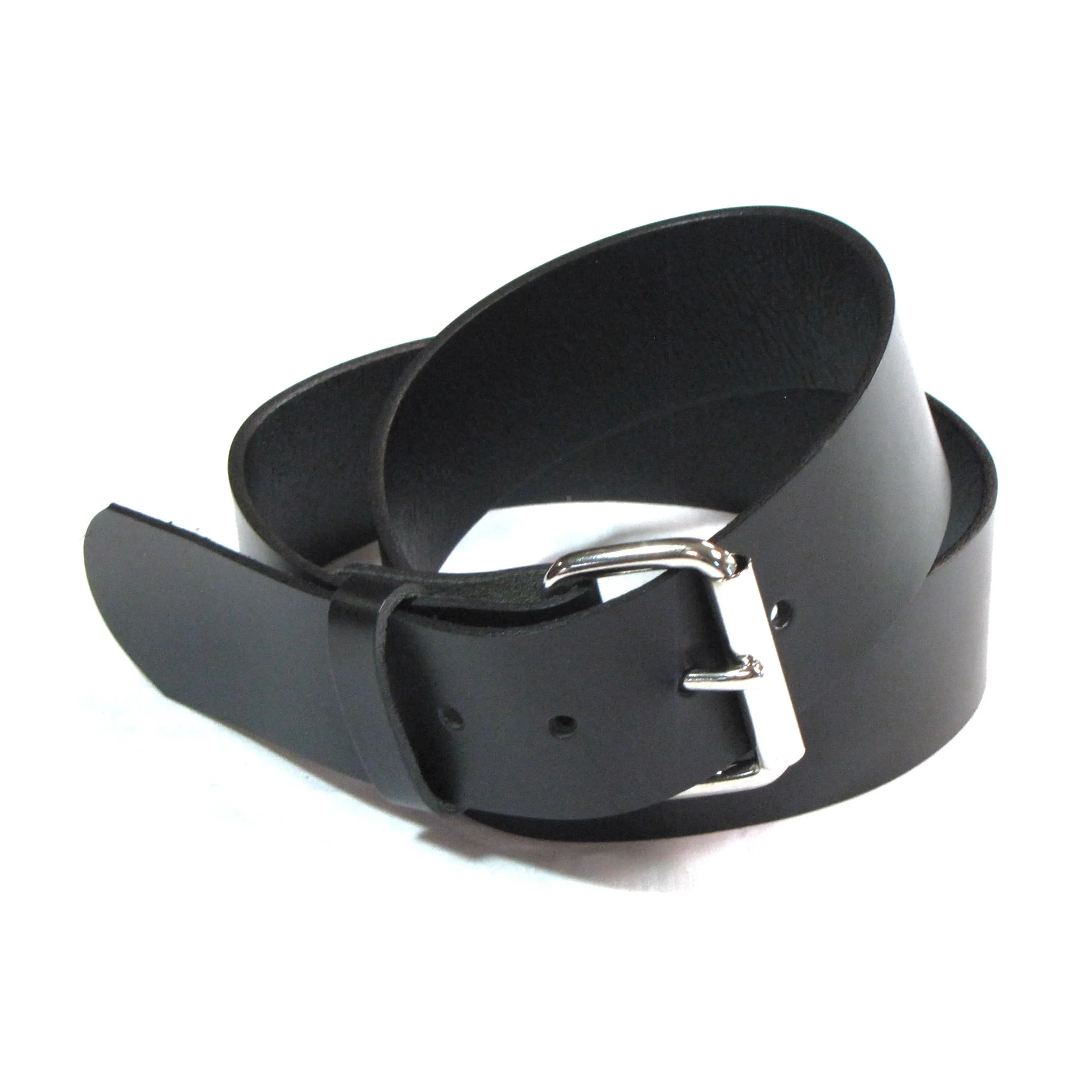 W213  1 3/4" Belt- Plain Black