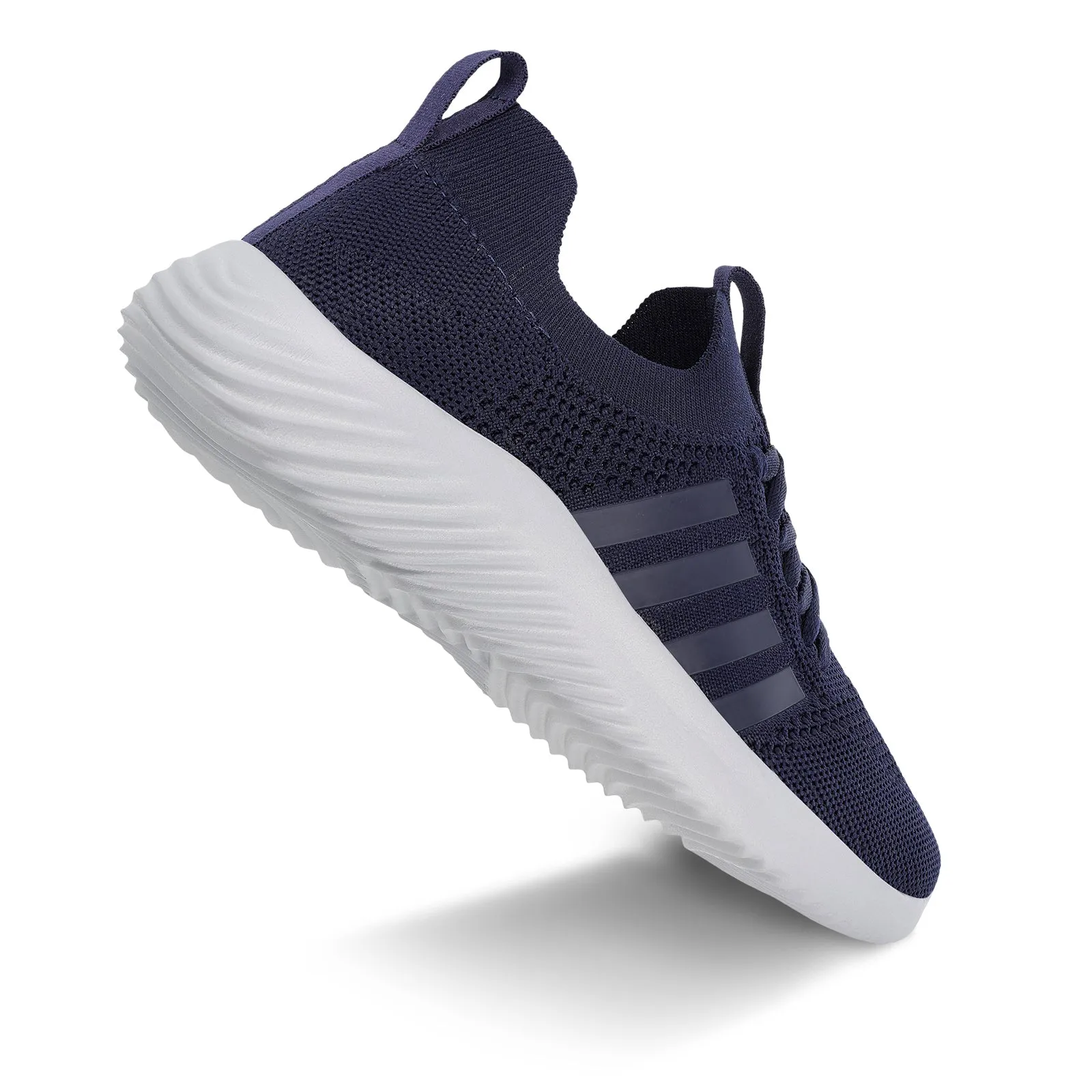 Walkaroo Men Lace-up Sock Shoes - WS9509 Navy Blue