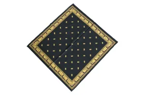 Warehouse "Domino" Selvage Bandana (Black)