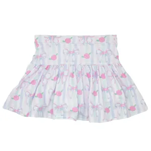Watercolor Bow Skort