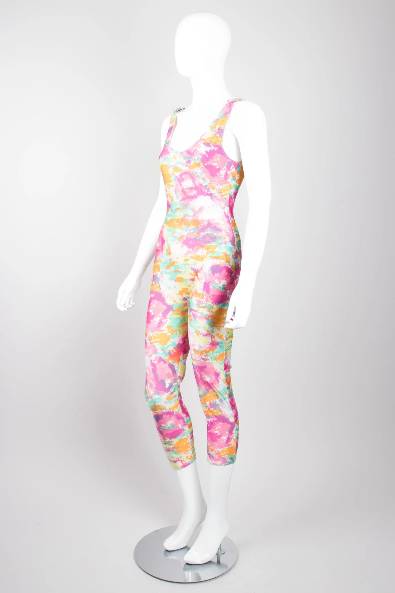 Watercolor Jumpsuit & Shirt Set