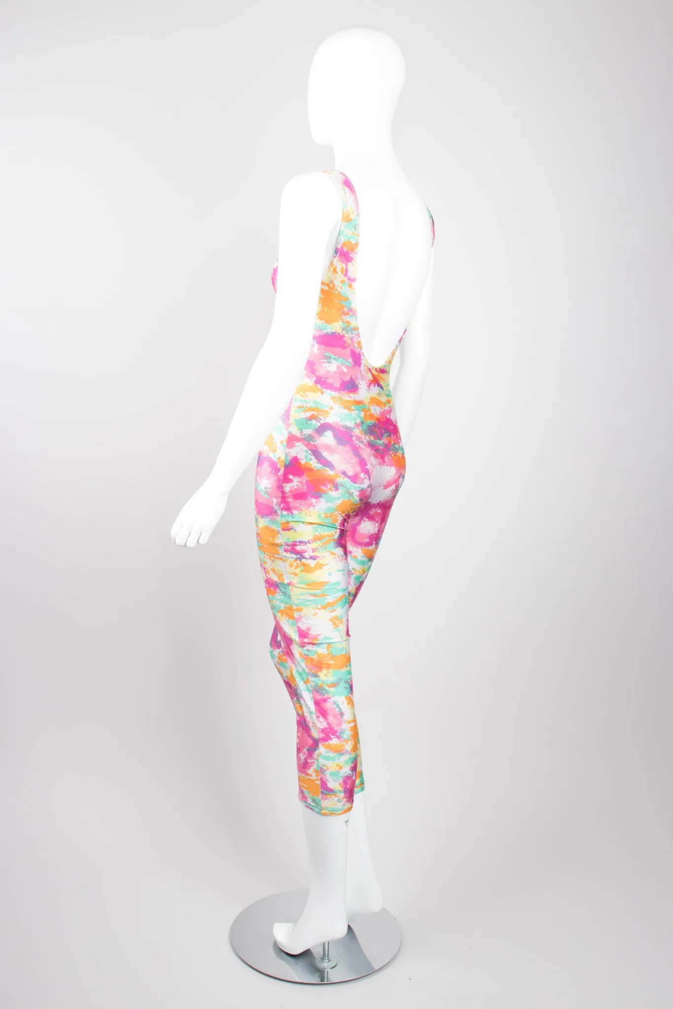 Watercolor Jumpsuit & Shirt Set