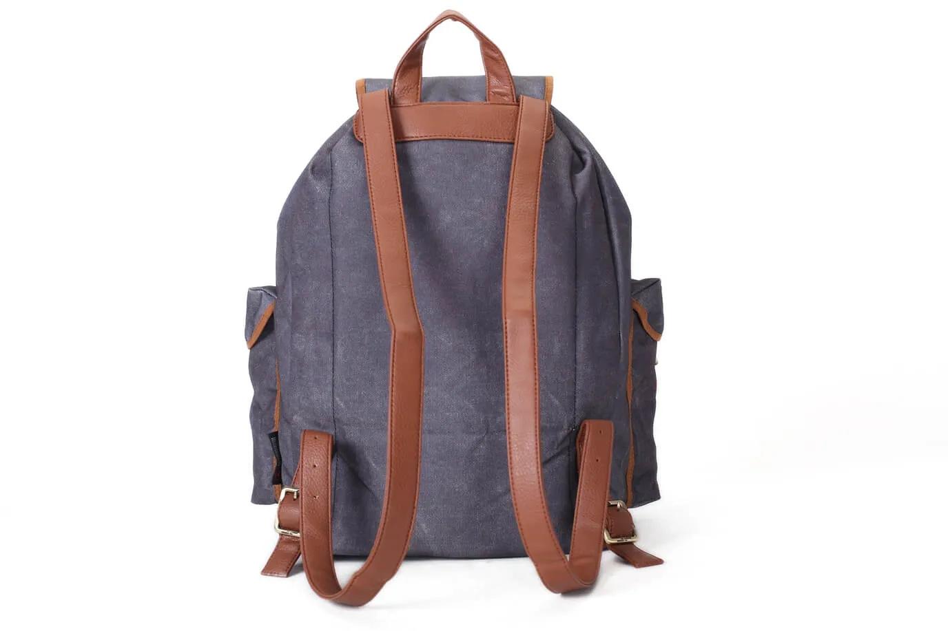 Waterproof Canvas Travel Backpack, School Rucksack, Large Men's Backpack, Cool Hiking Backpack