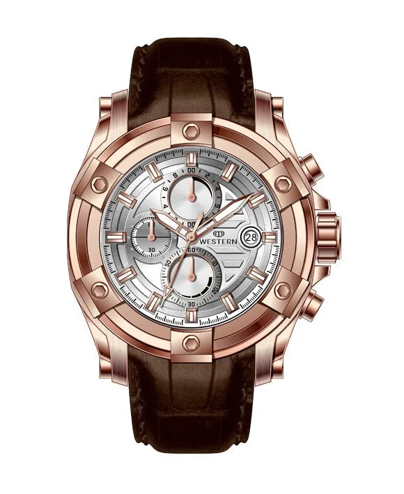 WESTERN W8799GCB010F MEN WATCH