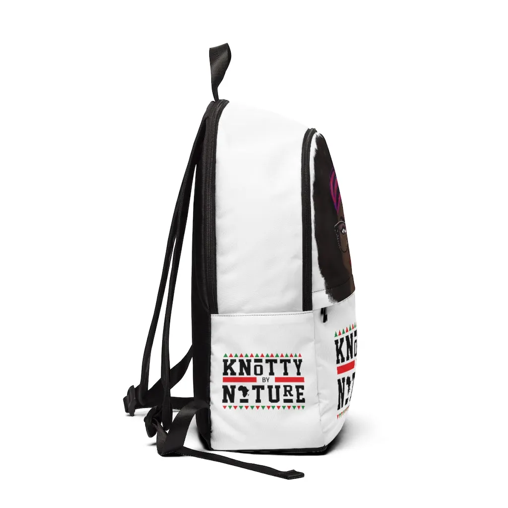 White Knotty by Nature Backpack