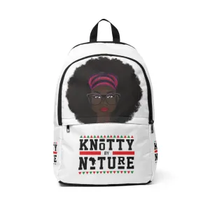 White Knotty by Nature Backpack