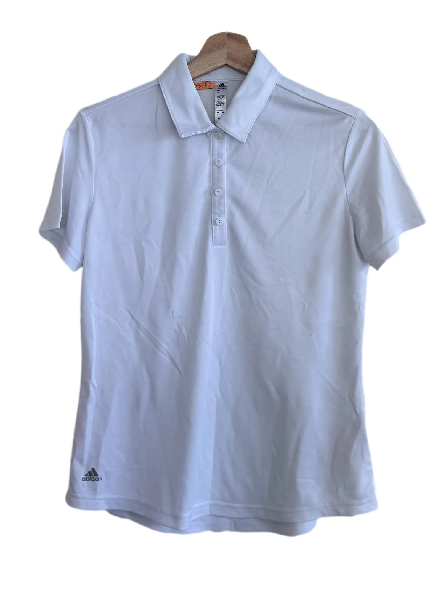 White Polo Top