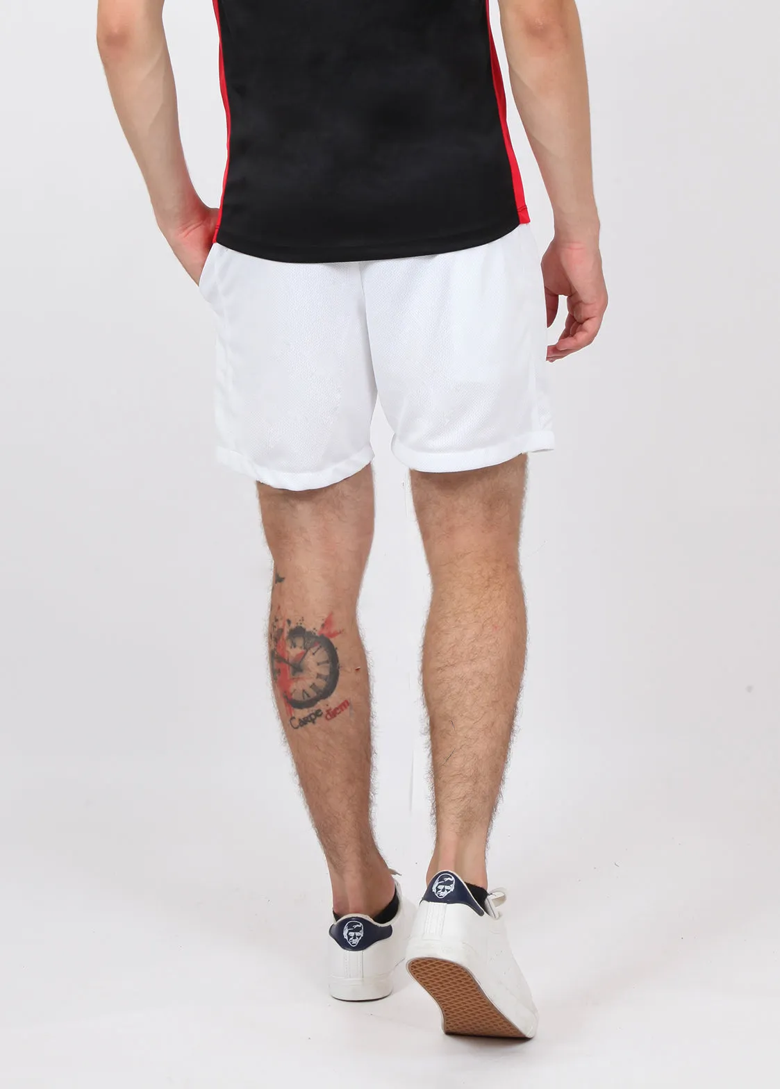 White Running Shorts