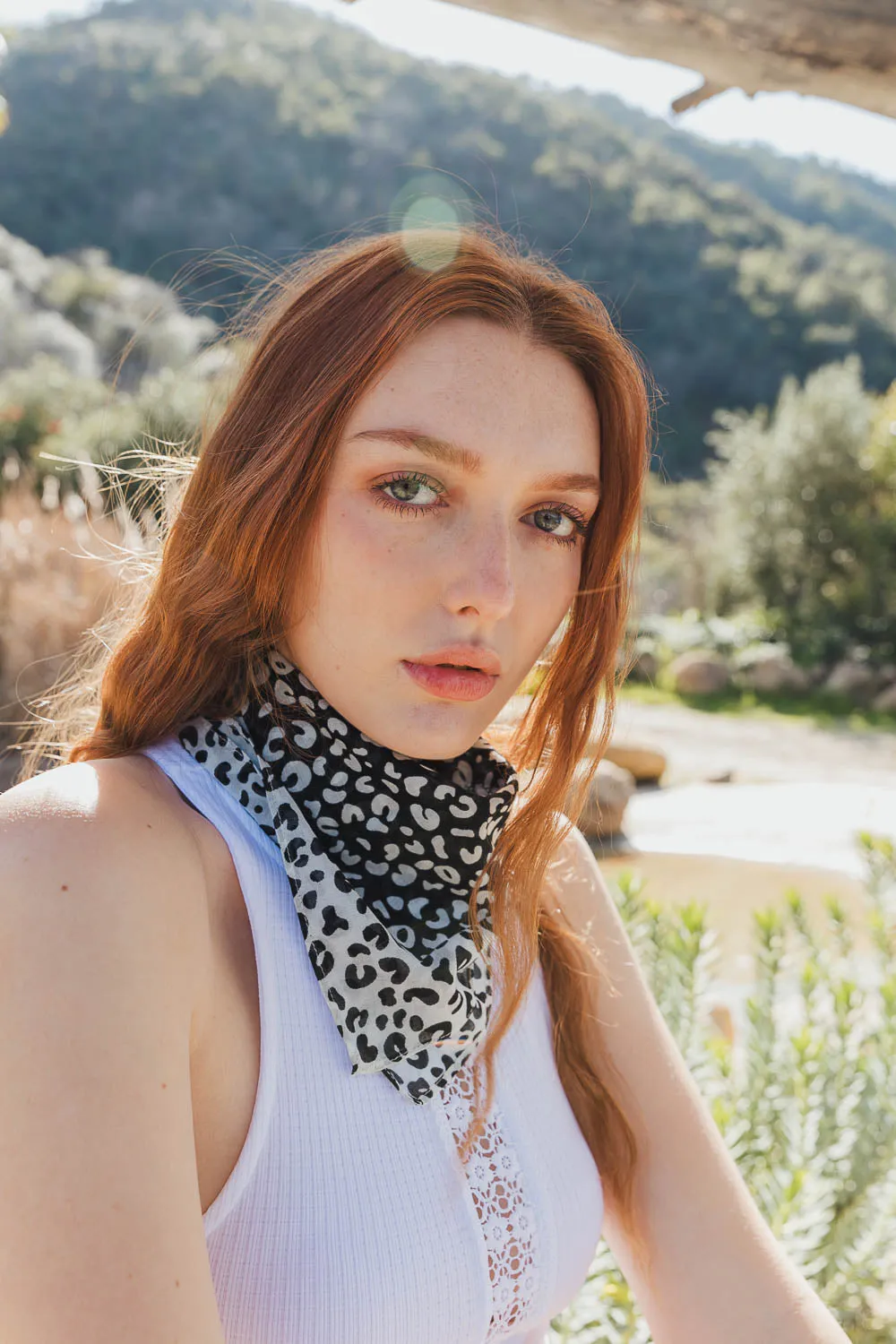 Wild Animal Print Bandana