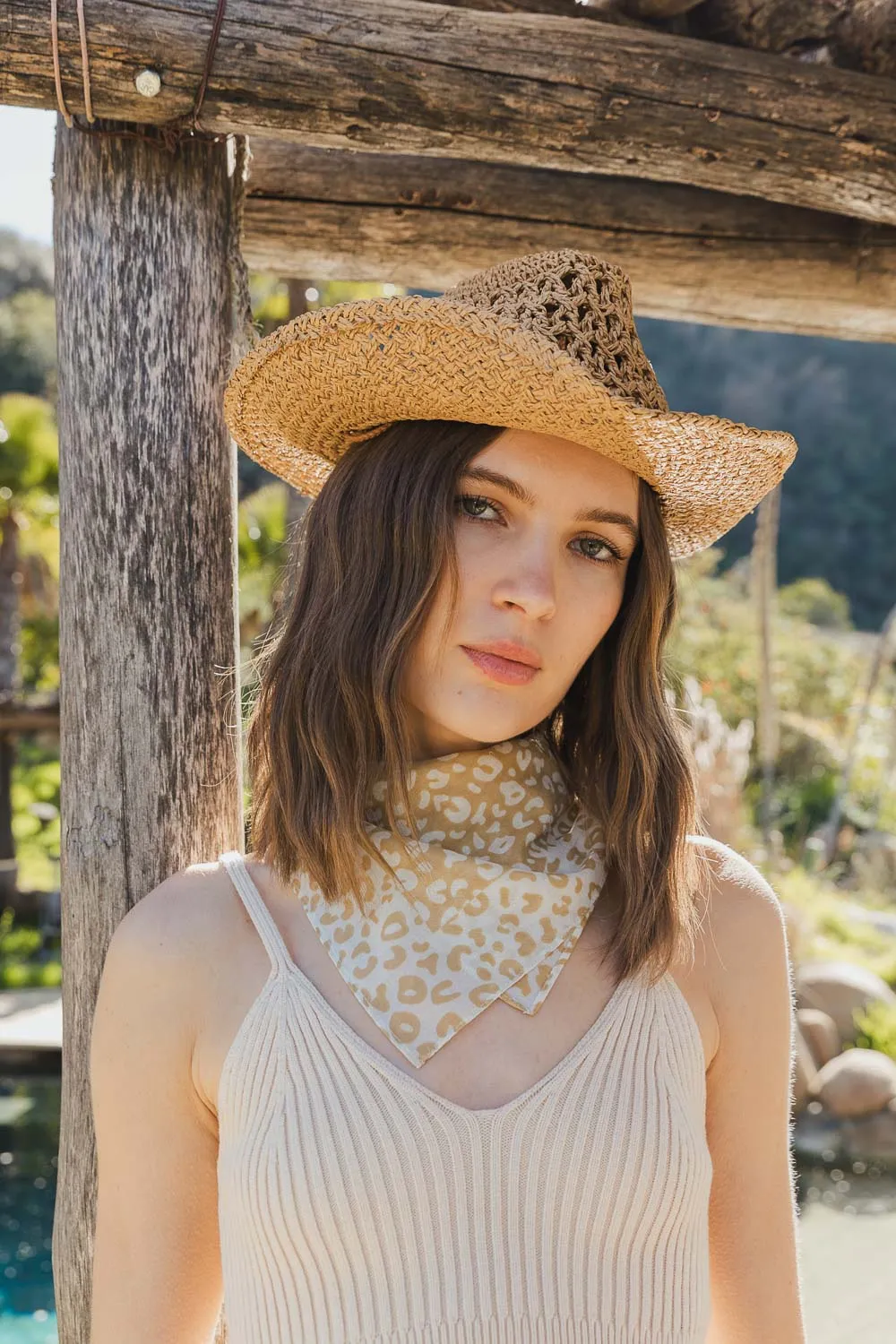 Wild Animal Print Bandana