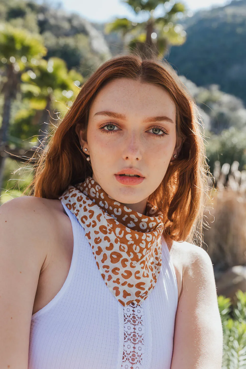 Wild Animal Print Bandana
