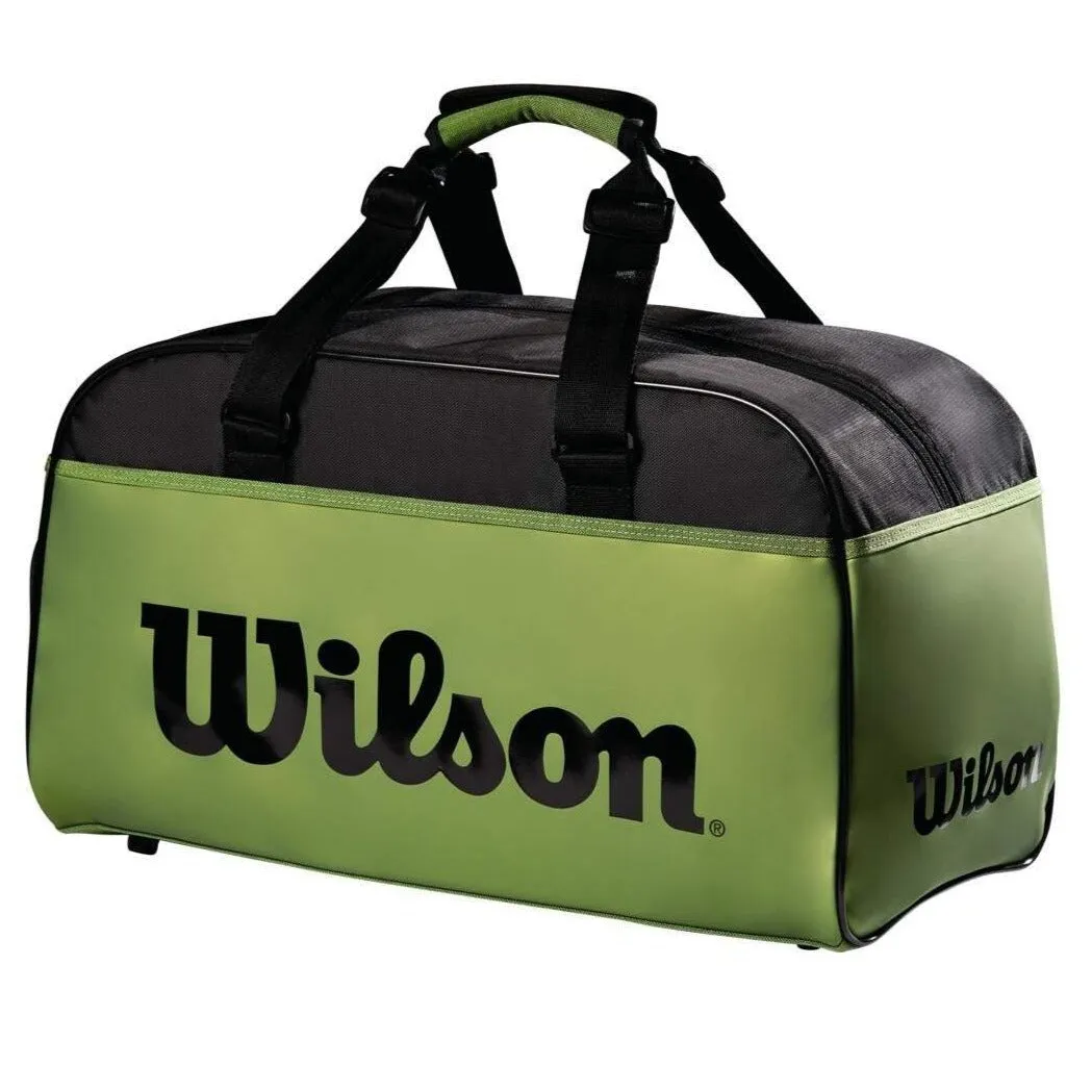 Wilson Blade v8 Super Tour Small Duffle Bag (Black/Green)