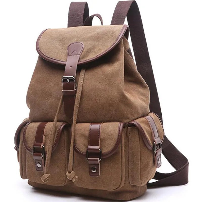 Women Canvas Backpack Purse Vintage