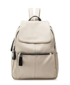 Women Knapsack Zipper Trendy Ladies Shoulder Bag