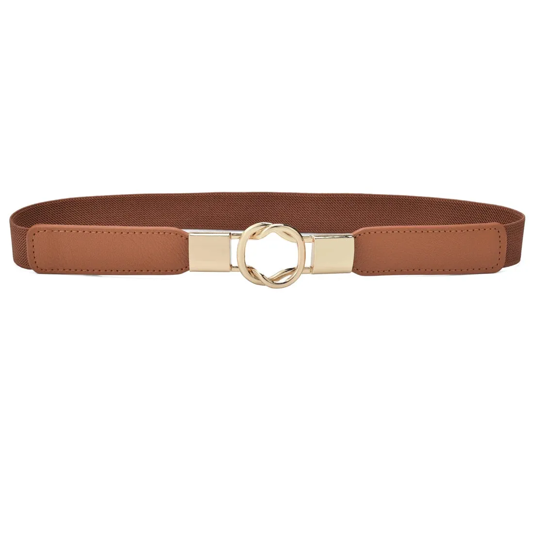 Women Skinny Stretchy Waist Belt for Dress Ladies Elastic Thin Belt Plus Size