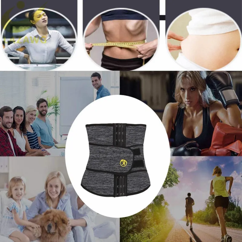 Women Waist Trainer Body Shaper Sweat Fat Burning Girdle
