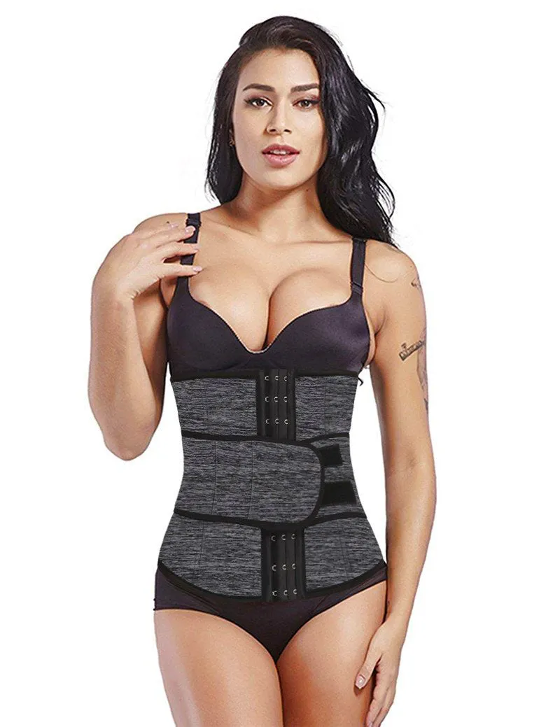 Women Waist Trainer Body Shaper Sweat Fat Burning Girdle